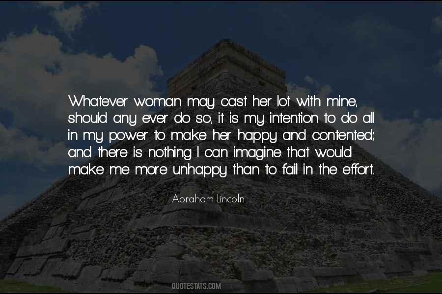 Quotes About How To Make A Woman Happy #784267