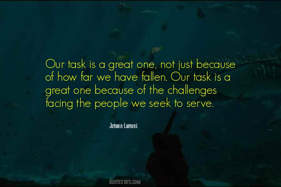Facing Our Challenges Quotes #298823