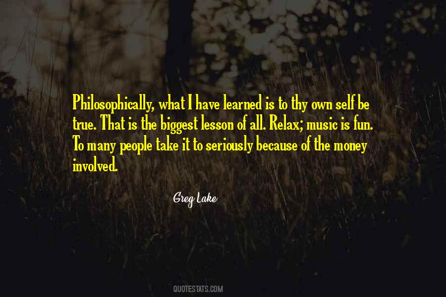 To Thy Own Self Quotes #1313393