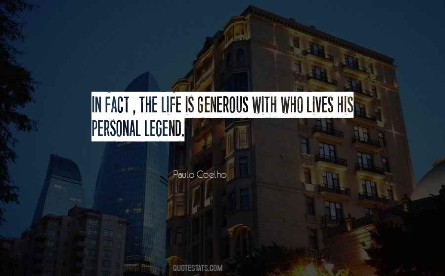 Fact In Life Quotes #11874