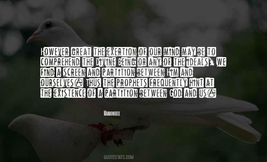 Quotes About The Partition #940162