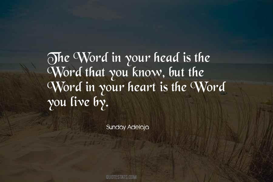 Live In Your Heart Quotes #1817631