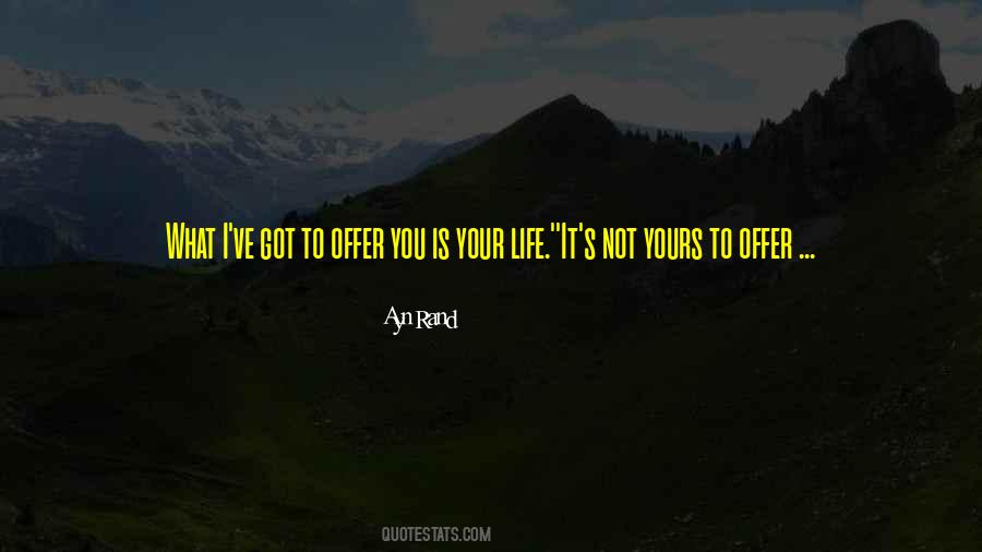 What Is Not Yours Quotes #1511779