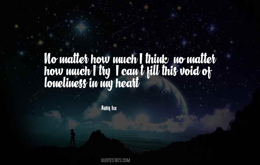 Void In My Heart Quotes #789570