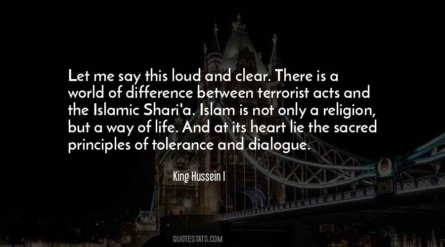 Tolerance Religion Quotes #587139