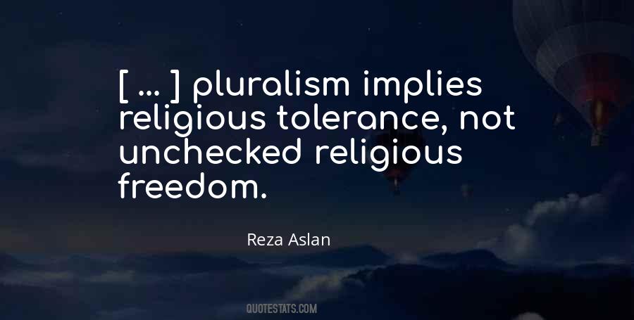 Tolerance Religion Quotes #663191