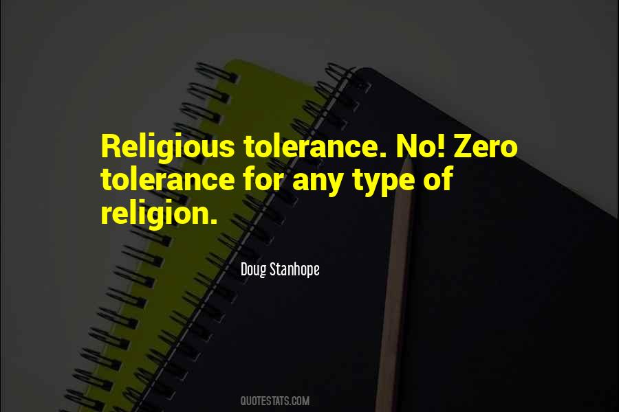 Tolerance Religion Quotes #964748