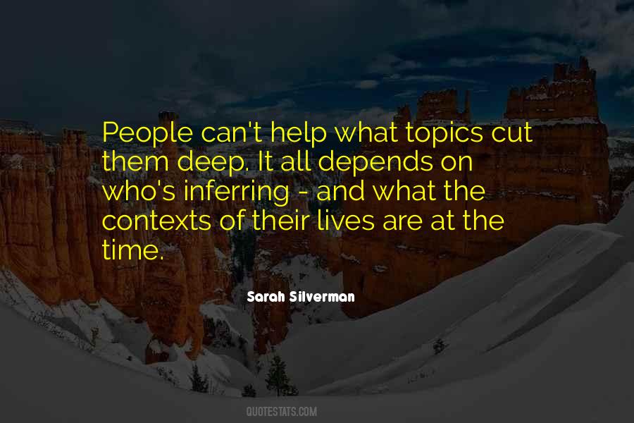 What Are Deep Quotes #512229