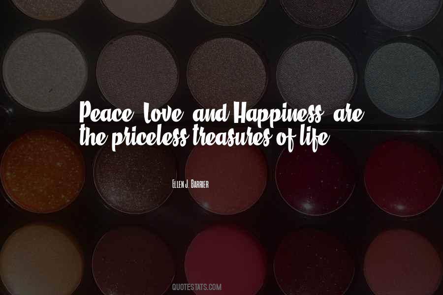 Love Happiness Peace Quotes #825697