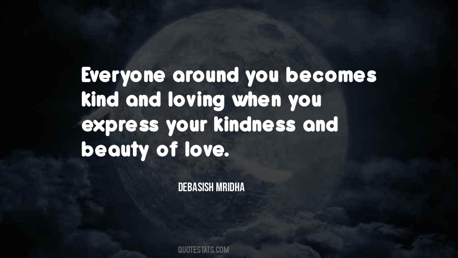 Beauty Kindness Quotes #1017089