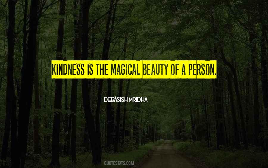 Beauty Kindness Quotes #1475426