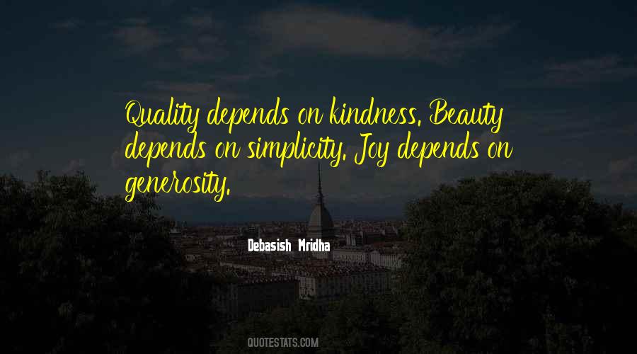 Beauty Kindness Quotes #956722