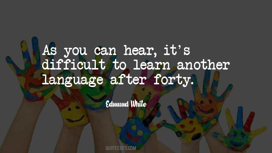 Learn Language Quotes #1352664