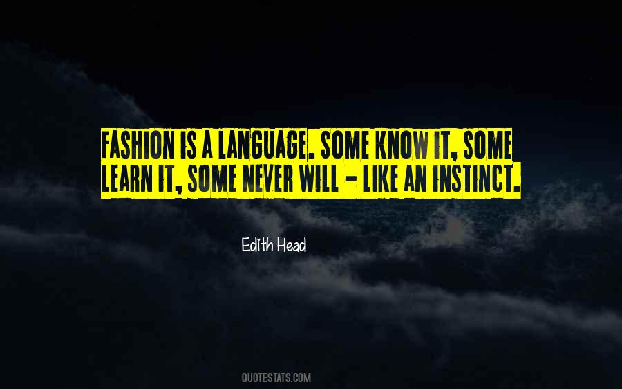 Learn Language Quotes #1820631