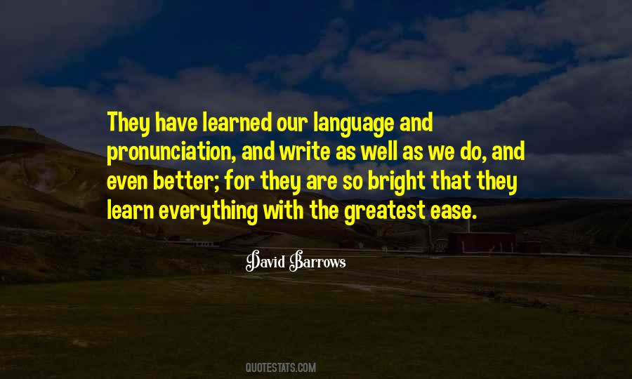 Learn Language Quotes #547995