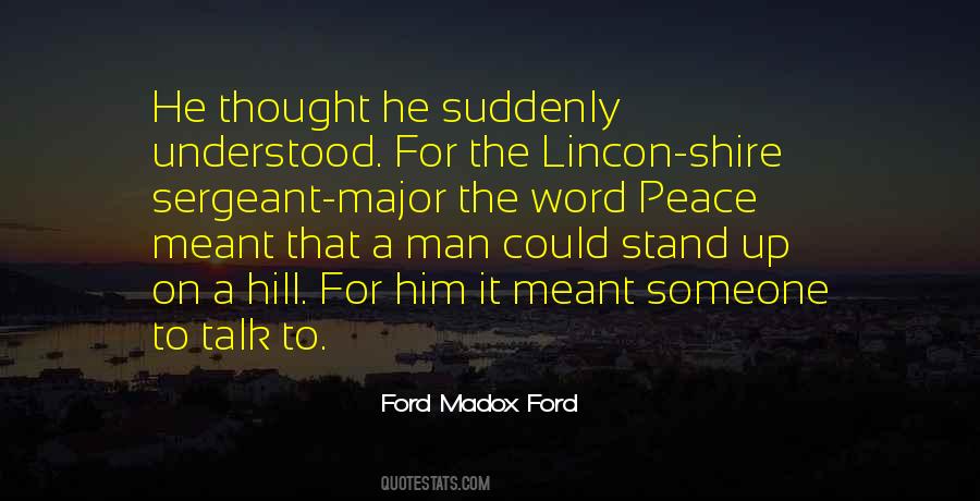 Stand Up For Someone Quotes #520543