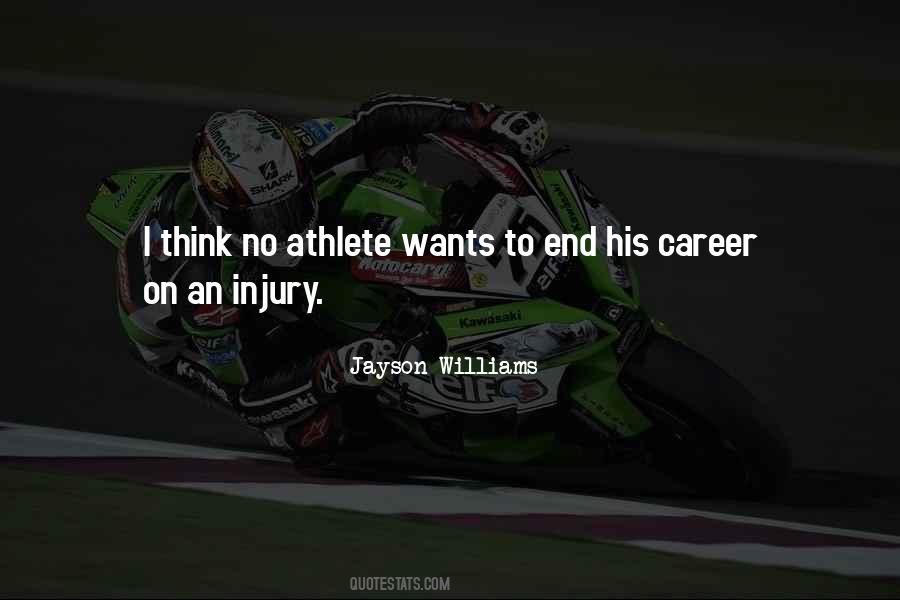 Injury Athlete Quotes #1878378