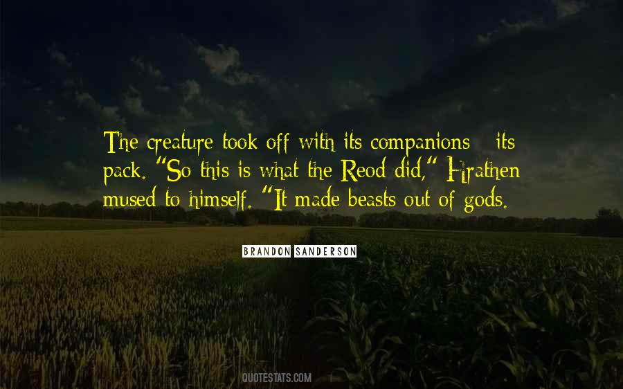 The Creature Quotes #1025536