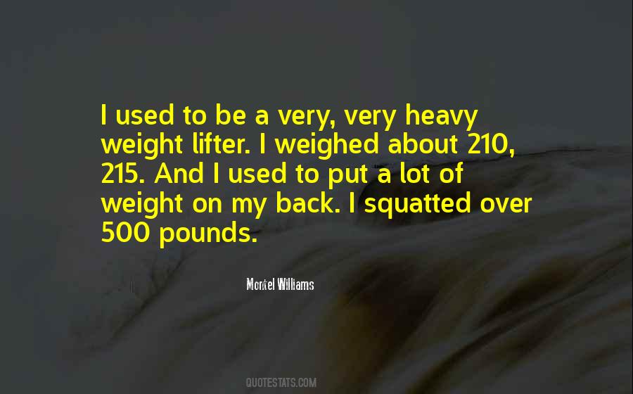 Weight Lifter Quotes #22751
