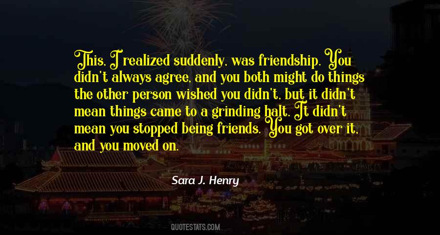 Over Friendship Quotes #1136599