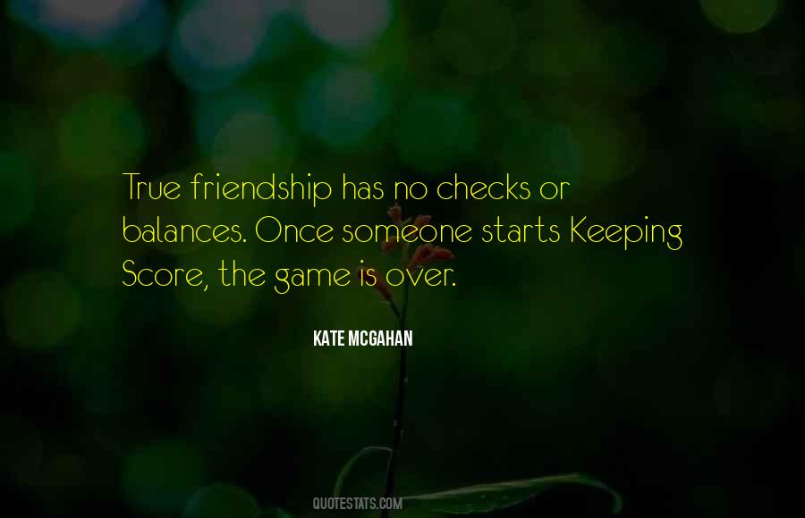 Over Friendship Quotes #1844363