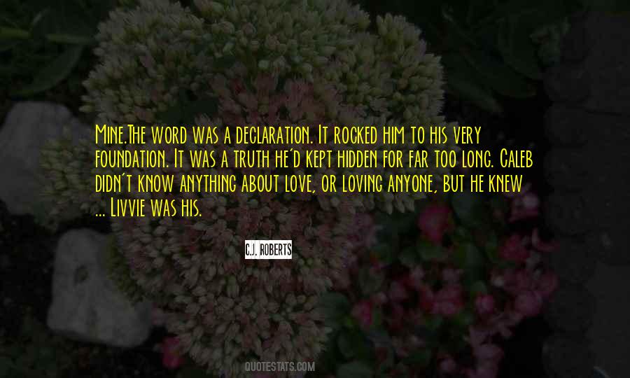 Mine Love Quotes #586028