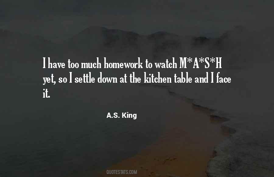 Quotes About The Kitchen Table #254525