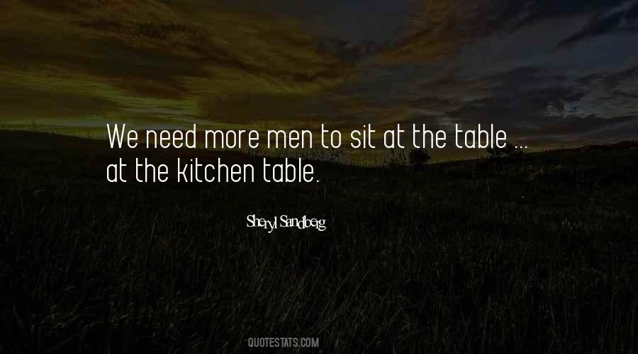 Quotes About The Kitchen Table #851185