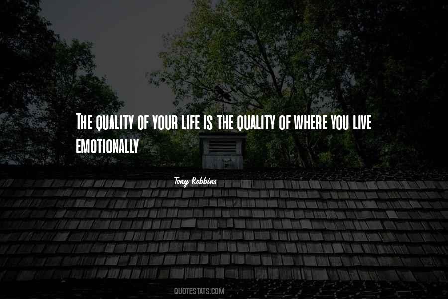 The Quality Of Your Life Quotes #674023