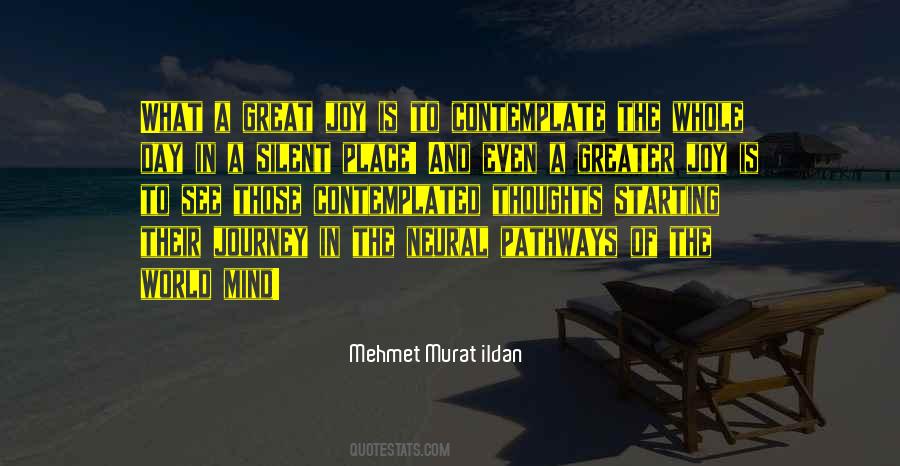 Joy Thoughts Quotes #1396582