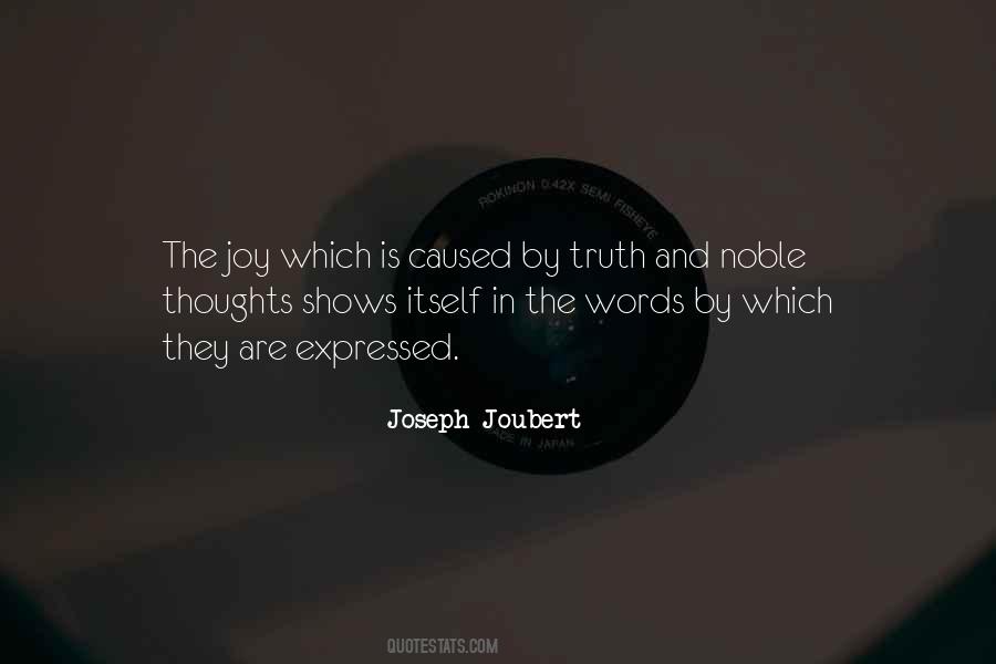 Joy Thoughts Quotes #1640197