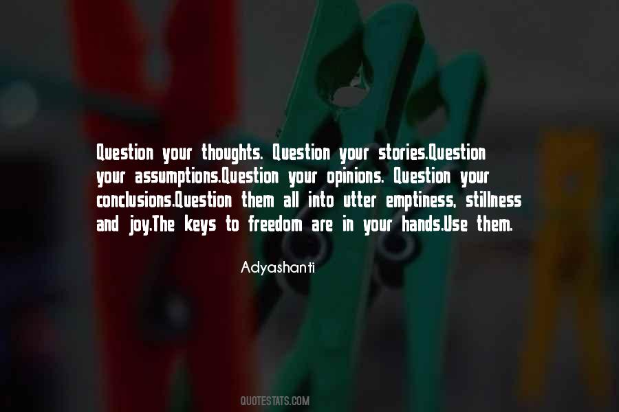 Joy Thoughts Quotes #1743559