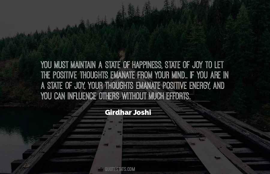 Joy Thoughts Quotes #1785831
