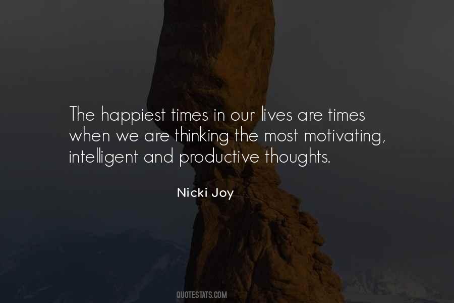 Joy Thoughts Quotes #563125
