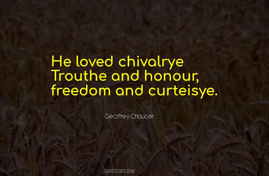 Chaucer Love Quotes #1513205