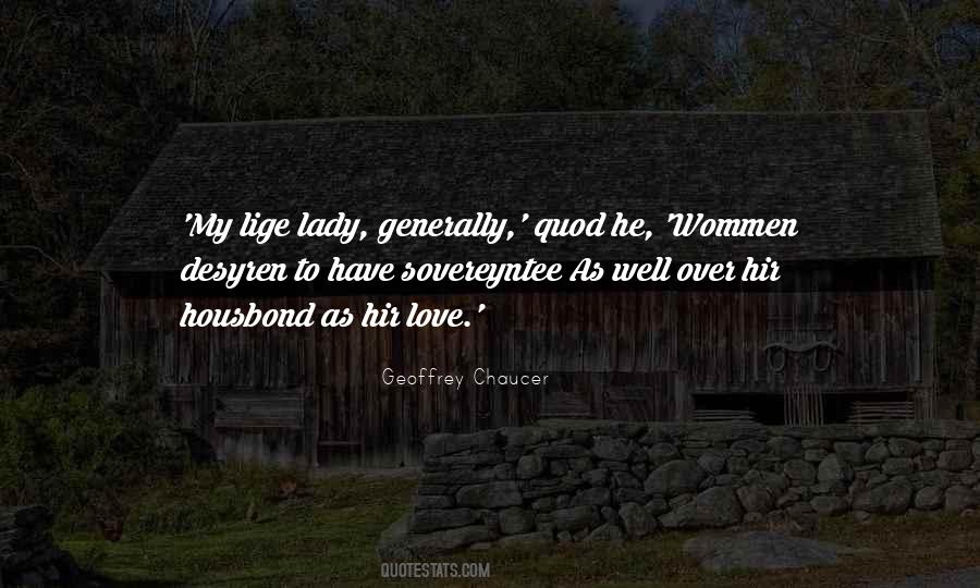 Chaucer Love Quotes #63460
