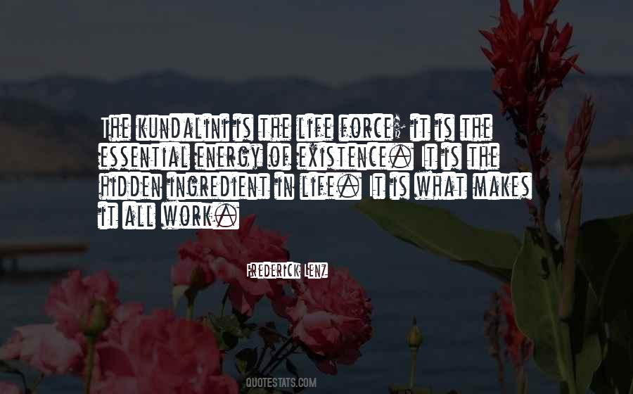 Essentials Of Life Quotes #814136