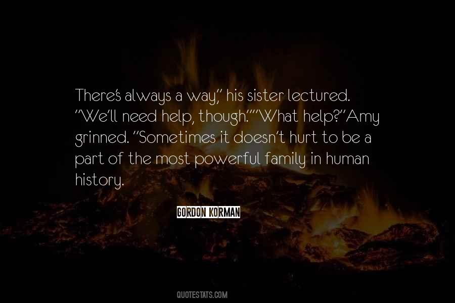 Family Powerful Quotes #1020275