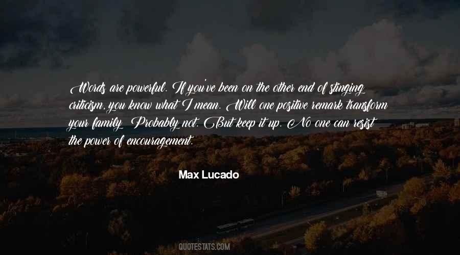 Family Powerful Quotes #1249611