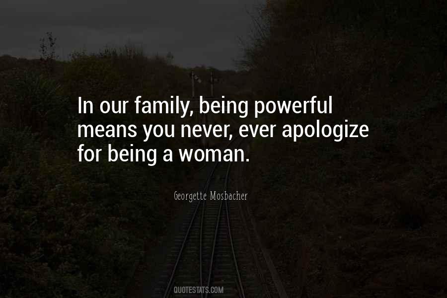 Family Powerful Quotes #328127