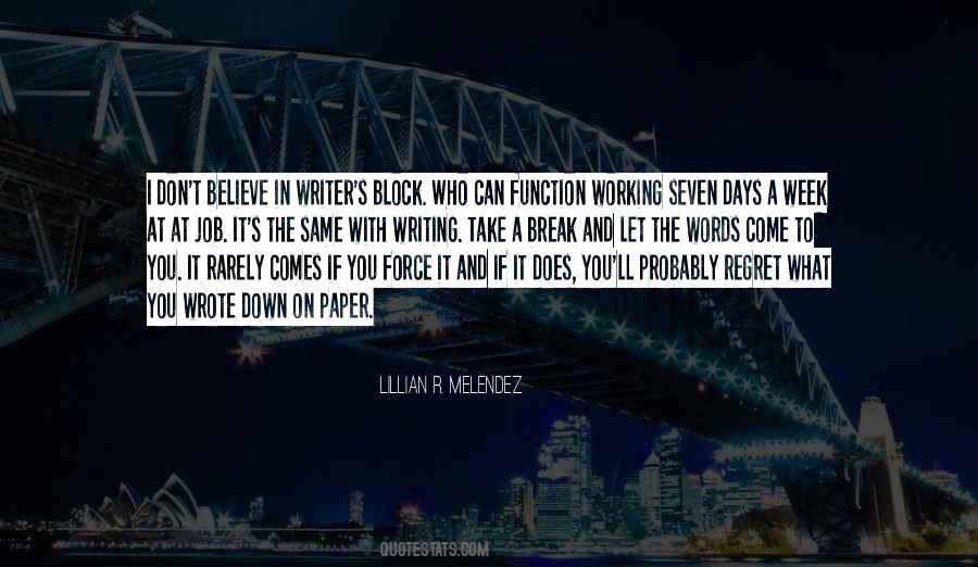 Quotes About Believe Break #1396557