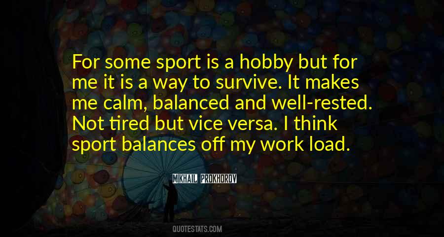 Sports Work Quotes #533378