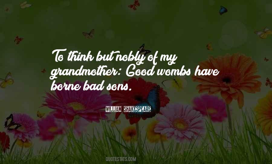 Good Grandmother Quotes #411997