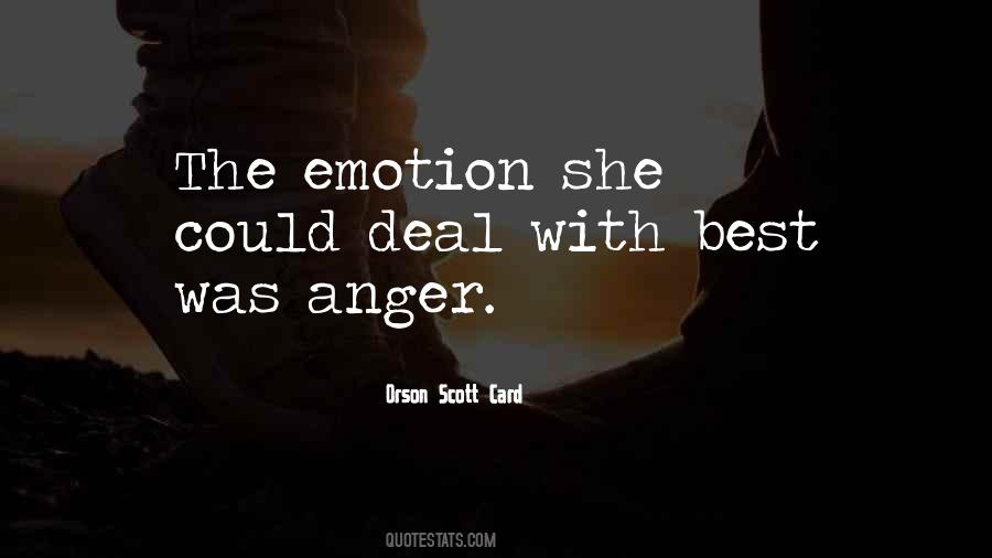 Quotes About How To Deal With Anger #660680