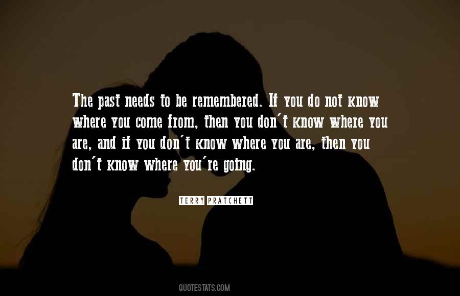 To Know Where You Are Going Quotes #29333