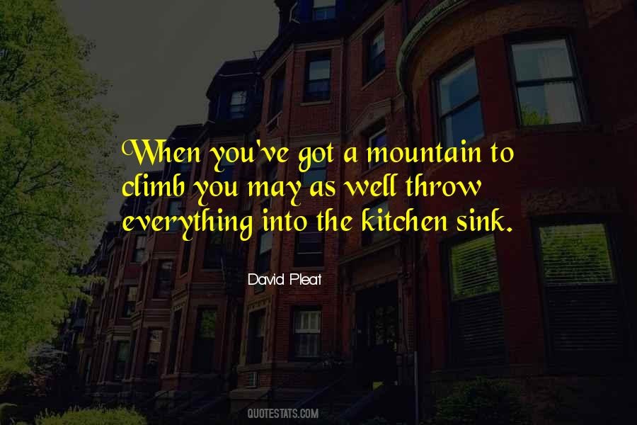 Quotes About The Kitchen Sink #154441