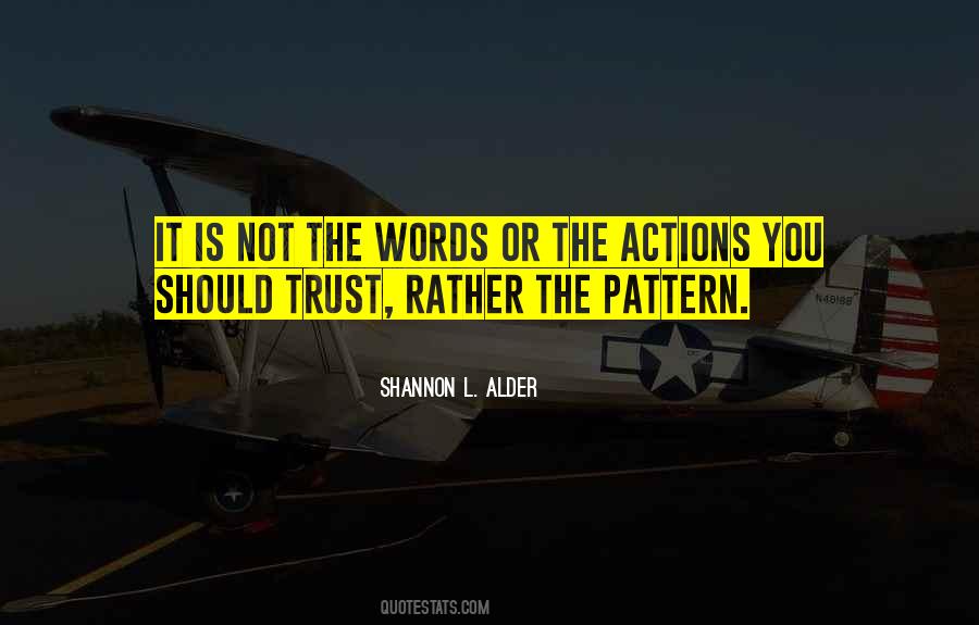 Trust Actions Quotes #32134