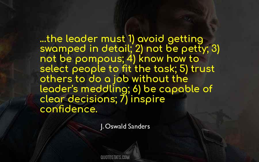 Quotes About How To Be A Leader #1197866