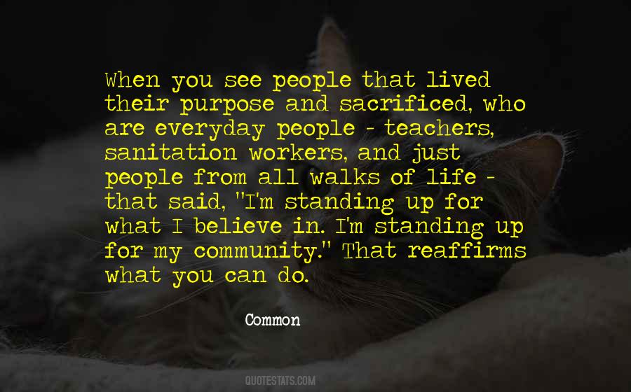 Quotes About Standing Up For People #1413192