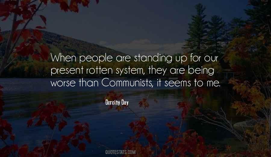 Quotes About Standing Up For People #1702083